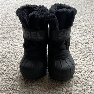 Sorel Toddler Snow Commander Fur-Lined Boots
